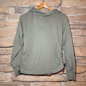 Aerie Women’s Olive Green Hoodie w/Ruched Drawstrings Sz XS